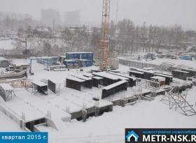 Динамика строительства ул. Фадеева, 5, новостройки Новосибирска