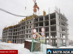 Динамика строительства ул. Ивлева, 217, новостройки Новосибирска