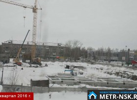Динамика строительства ул. Приморская, 28/1, новостройки Новосибирска