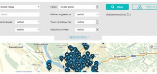 Полная база новостроек Новосибирска.  Интерактивная карта новостройки Новосибирска